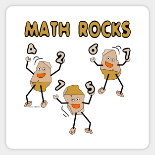 Math Rocks School Subject Sticker